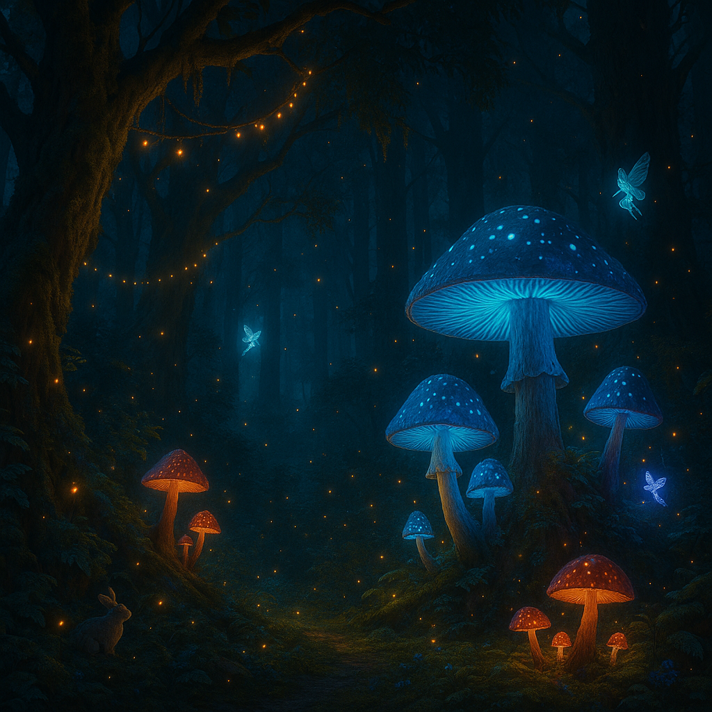 Abstract art with vibrant colors and flowing forms